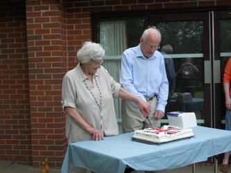 Doreen's children celebrate the book launch